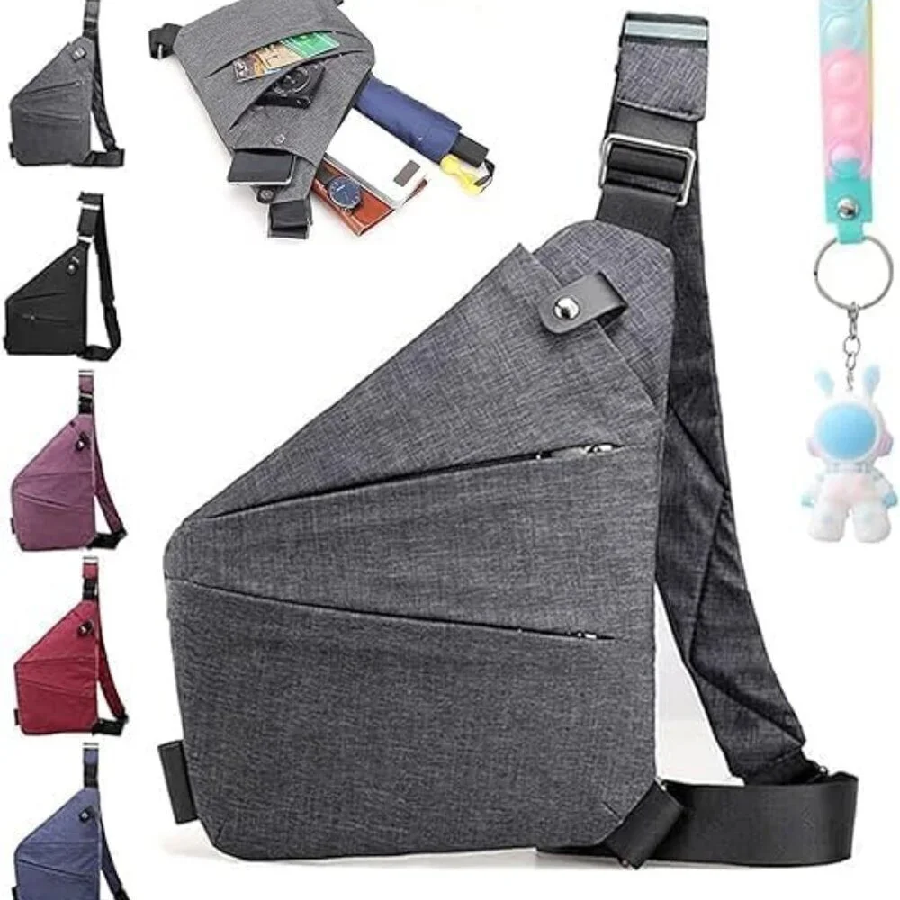 Travel Purse Oxford Crossbody for Women Anti Theft Lightweight Waterproof
